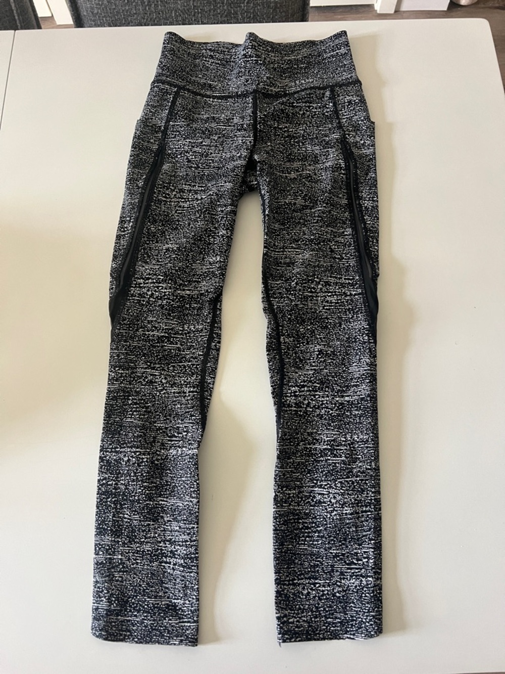 Lululemon Leggings With Sheer